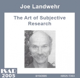 The Art of Subjective Research
